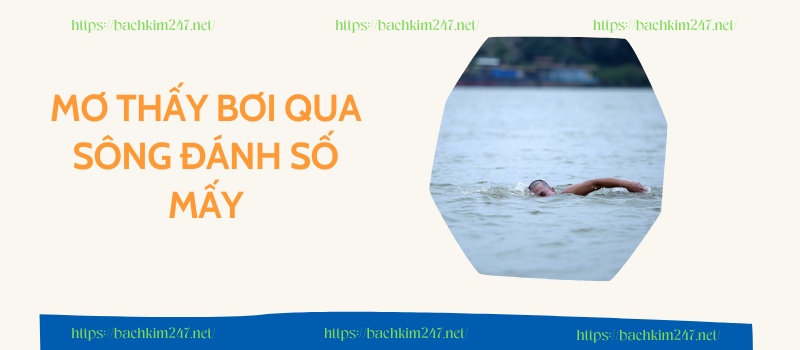 Mơ thấy bơi qua sông đánh số mấy Mơ thấy bơi qua sông đánh số mấy