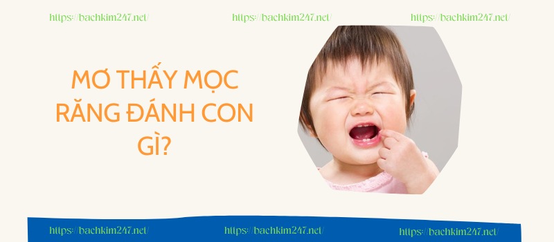 Mơ thấy mọc răng đánh con gì Mơ thấy mọc răng đánh con gì