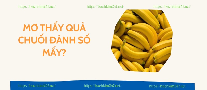 Mơ thấy quả chuối đánh số mấy? Mơ thấy quả chuối đánh số mấy?