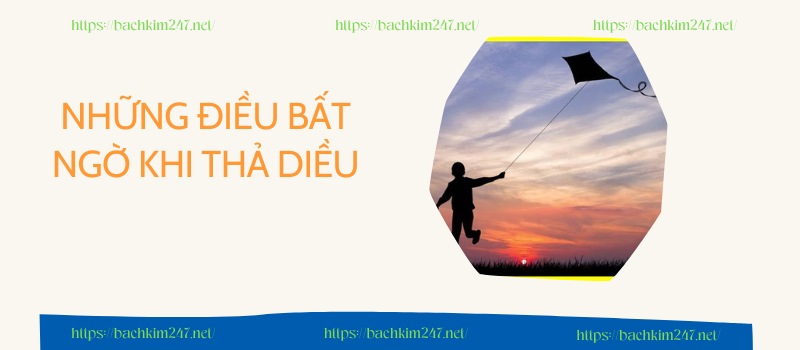 Những điều bất ngờ khi thả diều Những điều bất ngờ khi thả diều
